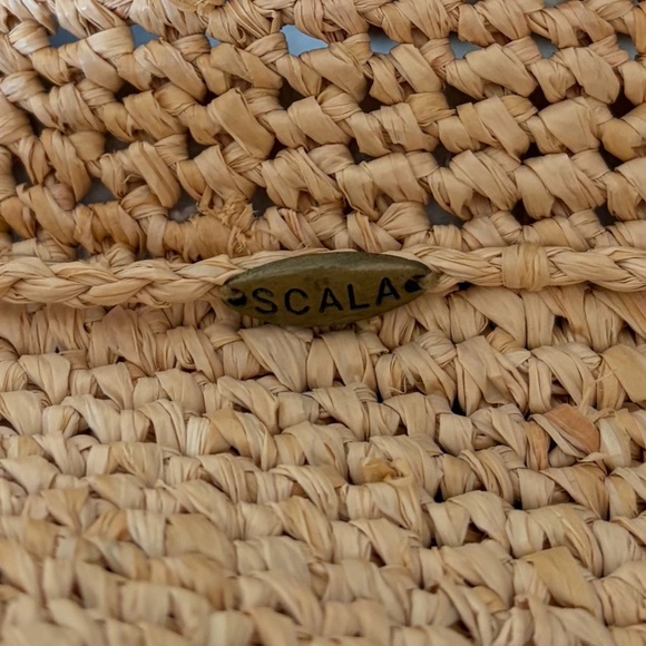 Scala Twisted Raffia Straw Bow Boater Hat - Picture 8 of 15
